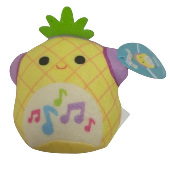 Squishmallows McDonalds Happy Meal Mini Maui Yellow Pineapple Plush w/ Tags 3" - Picture 1 of 7